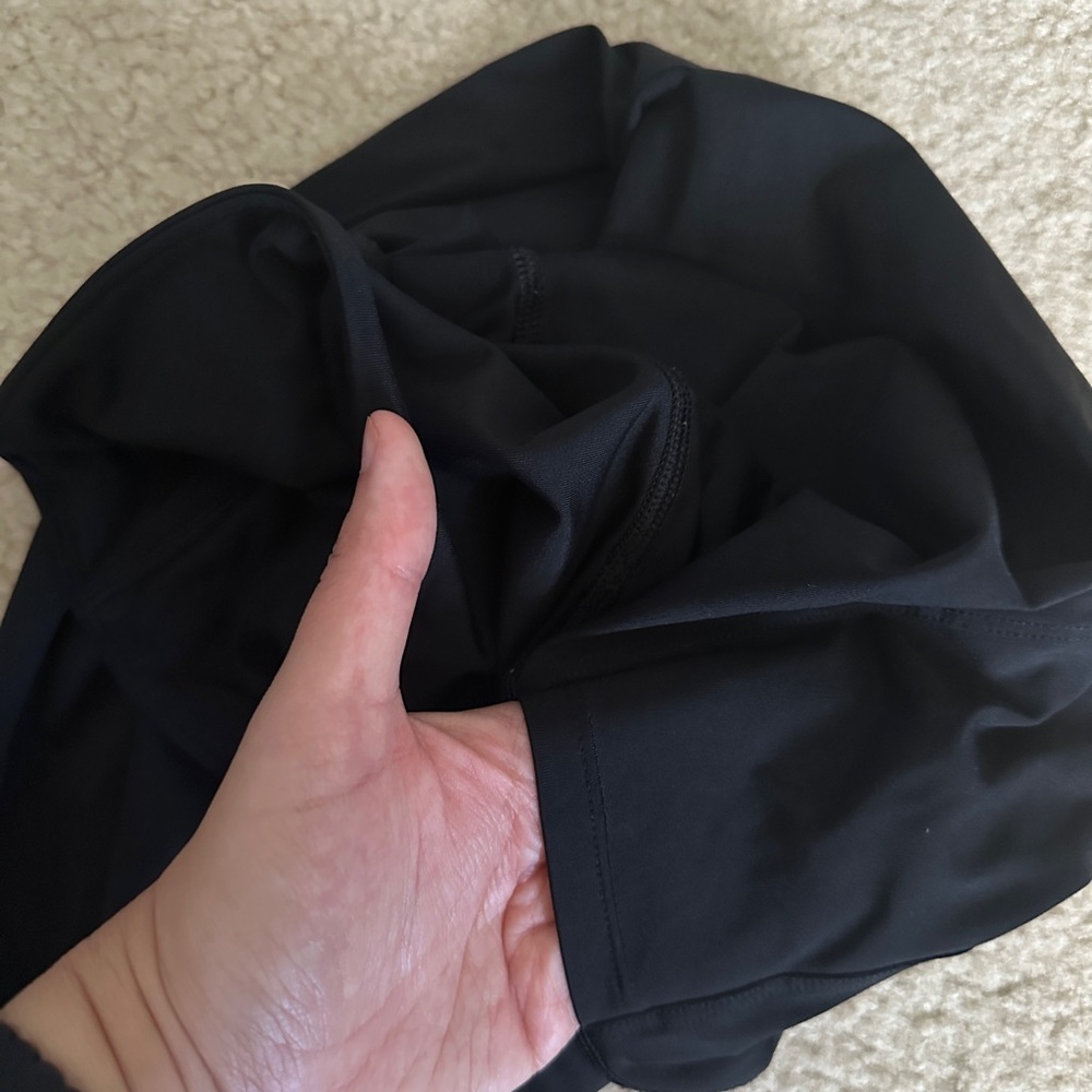 Victoria’s Secret PINK Black Leggings with Mesh Accents Size Medium - Picture 3 of 7